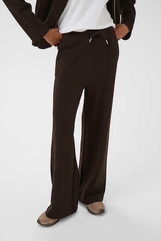 Regular Pantalon Part Two en marron