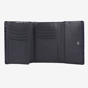 Braun Büffel Wallet 'Verona' in Blue