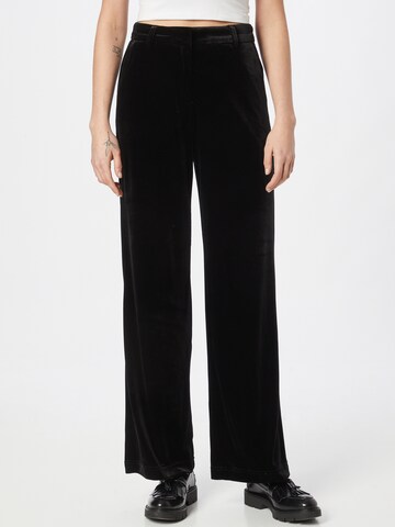 Wide Leg Pantalon 'MARGARET' ONLY en noir : devant