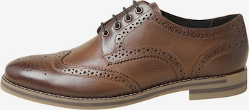 Marks & Spencer Lace-Up Shoes in Brown: front