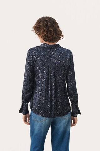 Part Two Bluse 'Maica' in Blau