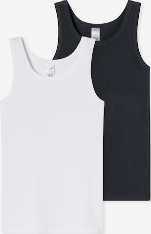 Maillot de corps '95/5' SCHIESSER en gris : devant