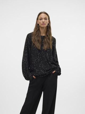 Pull-over 'Leilani' VERO MODA en noir : devant