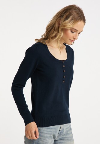 DreiMaster Vintage Sweater in Blue: front