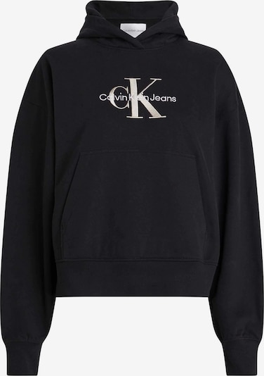 Calvin Klein Jeans Sweatshirt 'Premium' in schwarz / weiß, Produktansicht