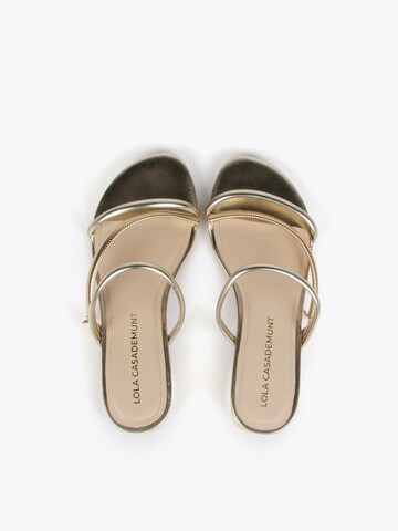 Sandales Lola Casademunt en or