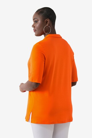 Ulla Popken Poloshirt in Orange
