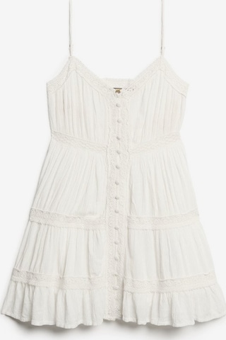 Superdry Summer Dress 'Alana' in White: front