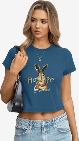 GORHEY Shirt in Blau: Vorderseite