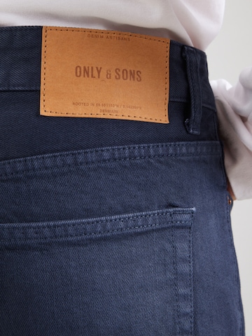 Only & Sons Обычный Джинсы 'ONSEDGE' в Синий
