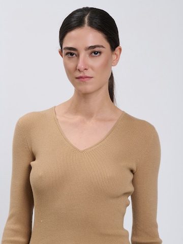 Pullover di Influencer in marrone