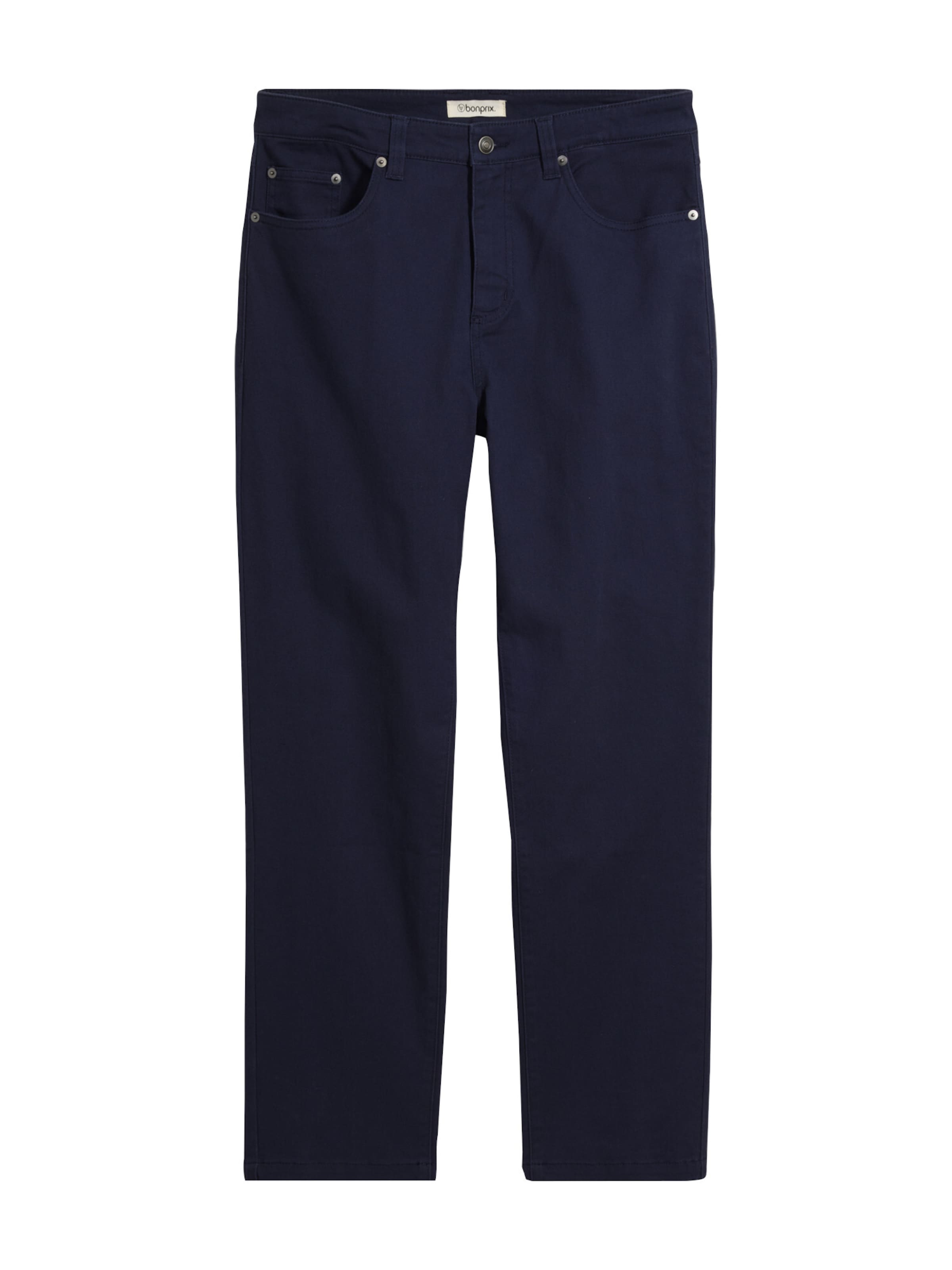 bonprix Regular Broek in Blauw: voorkant
