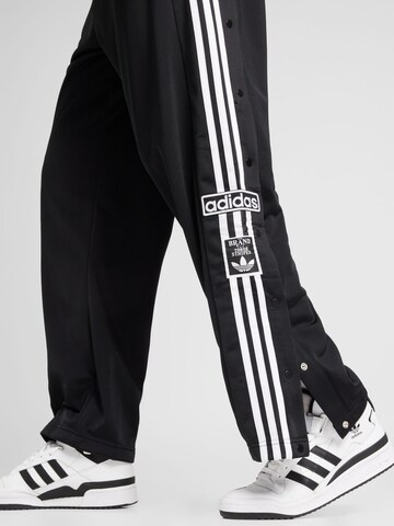 ADIDAS ORIGINALS Loose fit Trousers 'Adibreak' in Black