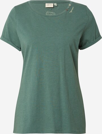 Ragwear Shirt 'FLLORAH' in Green: front