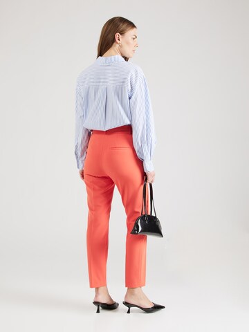 s.Oliver BLACK LABEL Regular Pleated Pants in Red