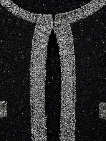 MANGO Knit cardigan 'Royal' in Black