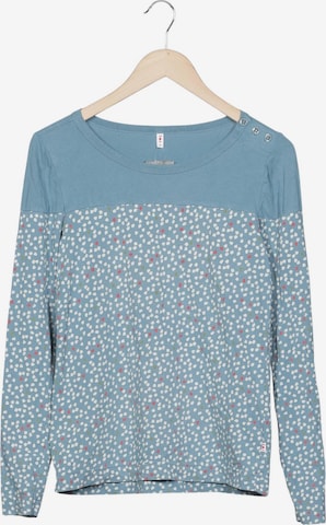 Blutsgeschwister Langarmshirt L in Blau: Vorderseite
