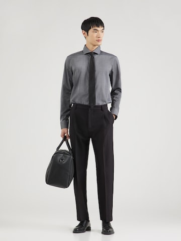 SEIDENSTICKER Slim Fit Businesspaita värissä harmaa