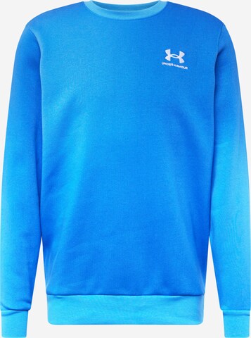 UNDER ARMOUR Sportsweatshirt 'Essential Novelty' in Blau: predná strana