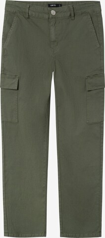 Loosefit Pantalon NAME IT en vert : devant