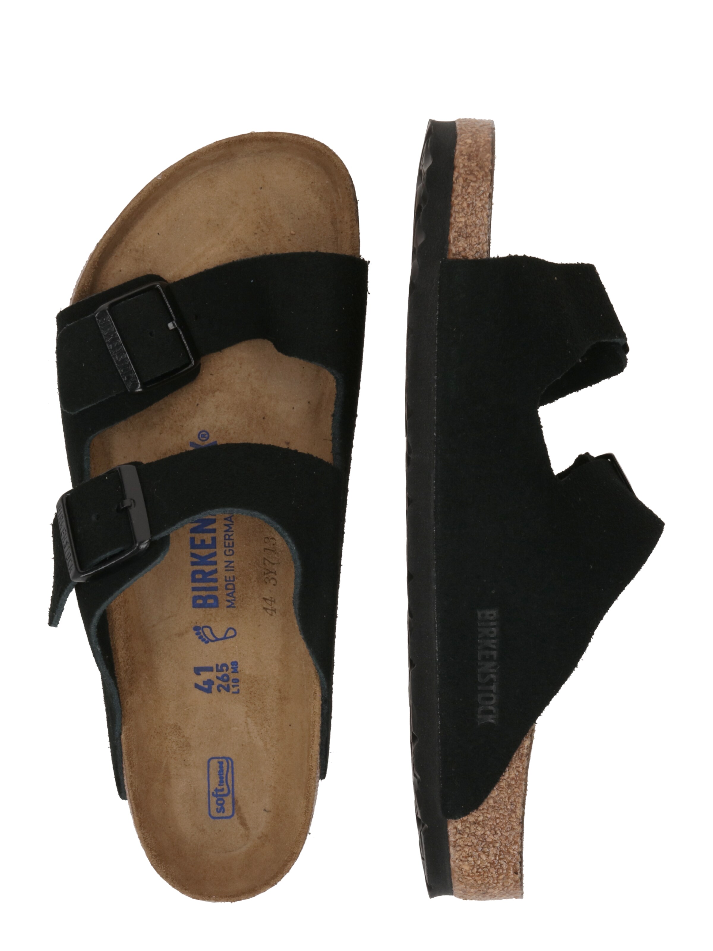 BIRKENSTOCK Pantofle 'Arizona' – černá