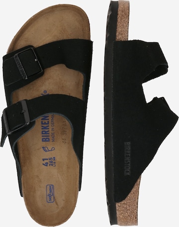 BIRKENSTOCK Pantolette 'Arizona' in Schwarz