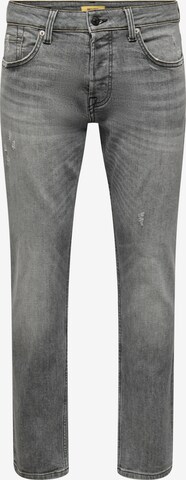 Only & Sons regular Jeans 'Weft' i grå: forside