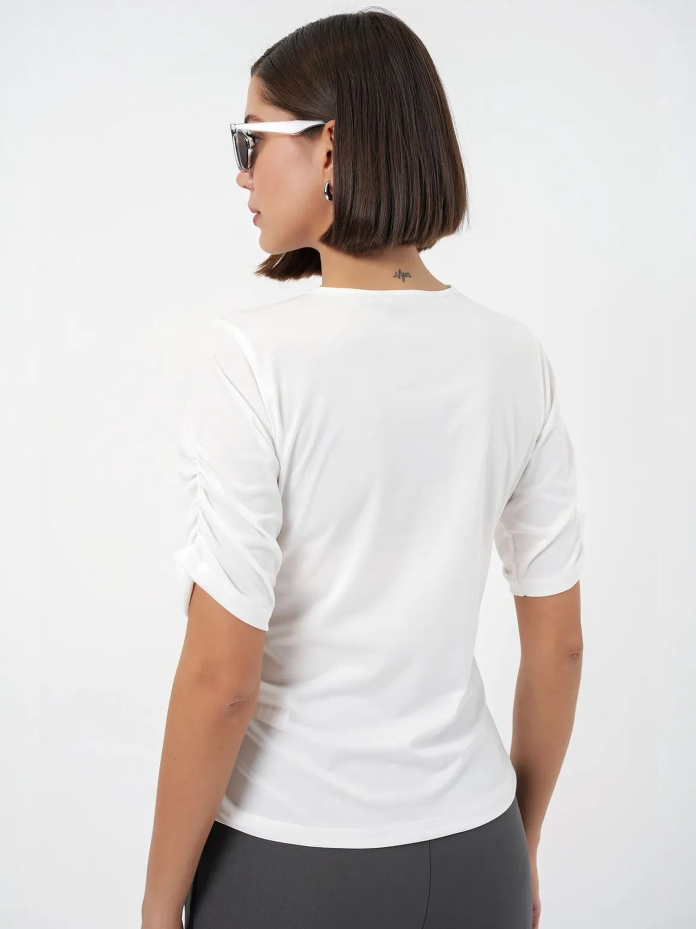 Camicia da donna di Bigdart in bianco