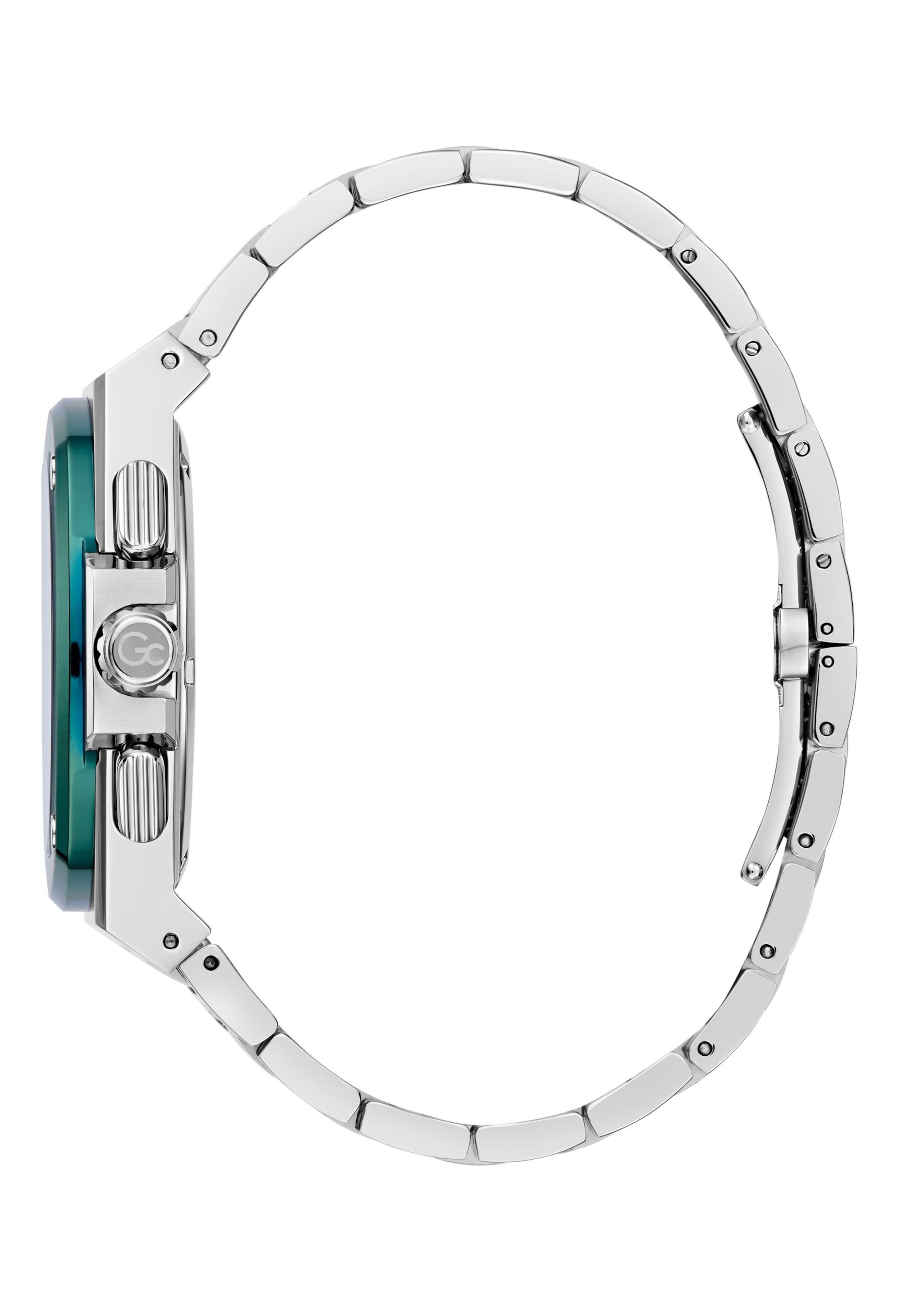 Gc Uhr 'Coussin Shape' in Silber