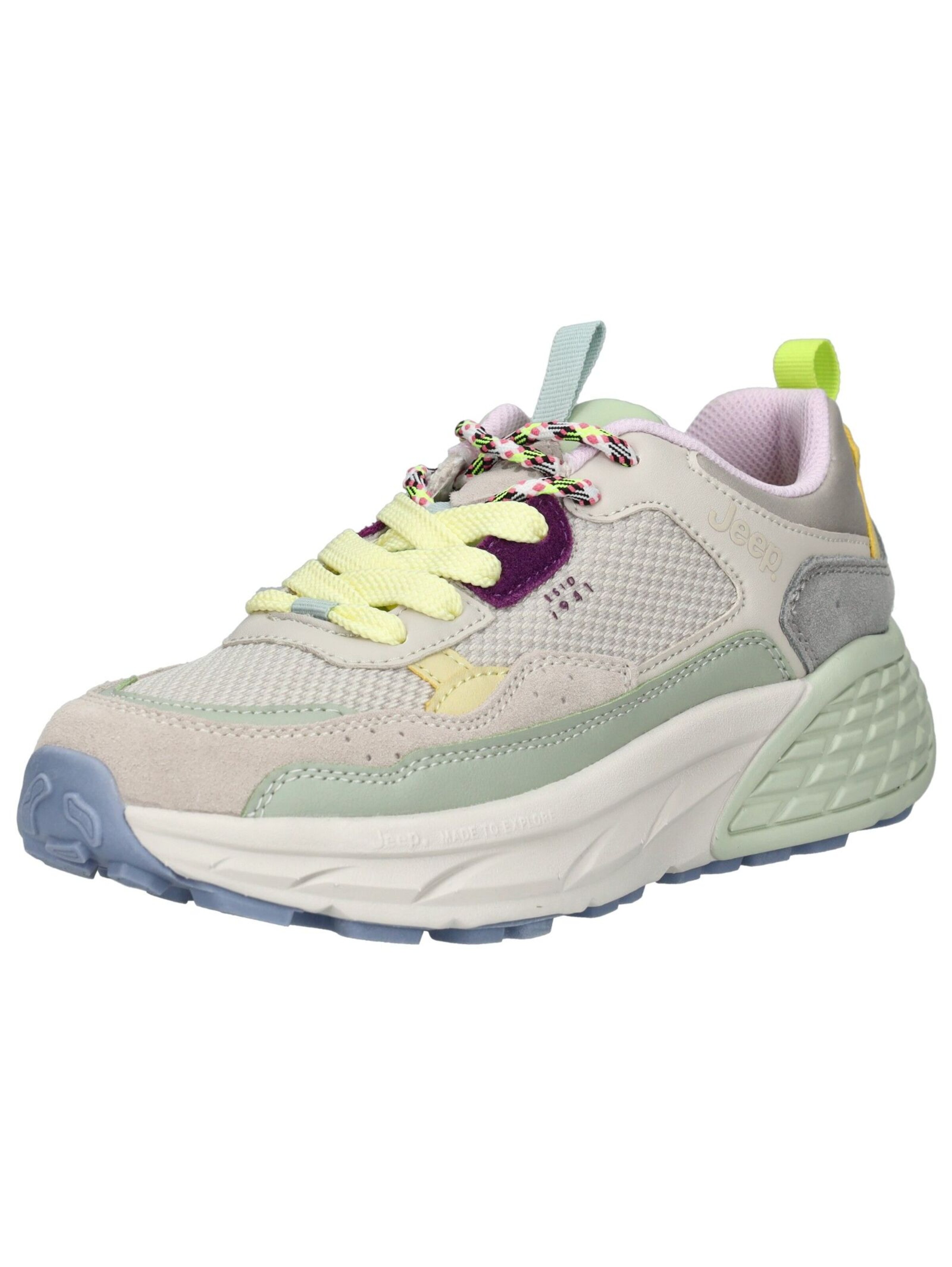 Jeep Sneaker in Beige: Vorderseite