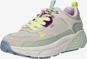 Jeep Platform trainers in Beige: front