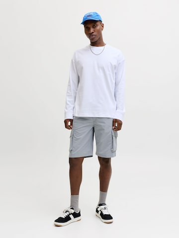 JACK & JONES - regular Pantalón cargo en gris