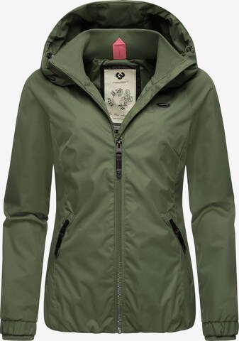 Ragwear Weatherproof jacket 'Dizzie' in Green