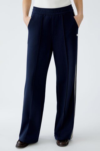 OUI Loose fit Pants in Blue: front