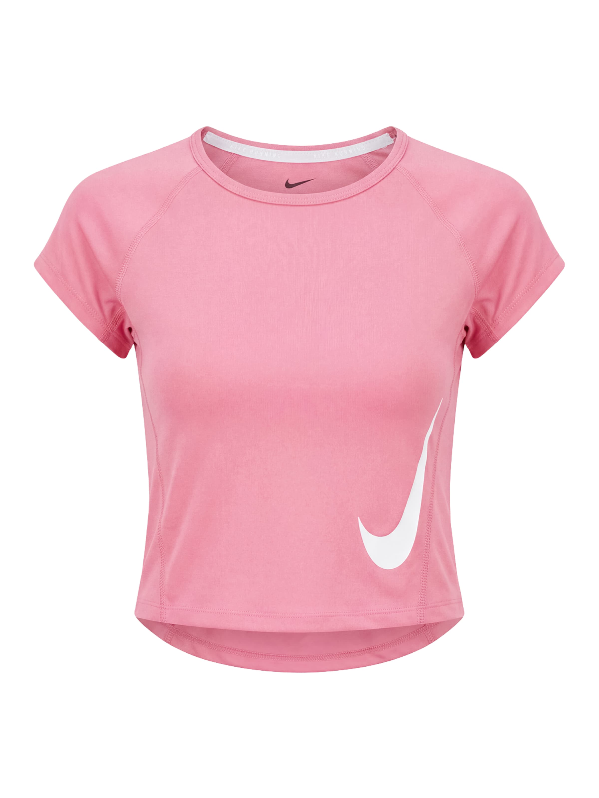 T-shirt fonctionnel 'TEMPO SWOOSH' NIKE en rose : devant