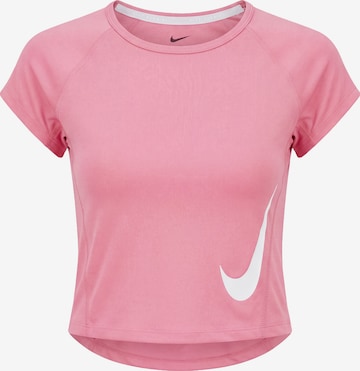 rozā NIKE Sporta krekls 'TEMPO SWOOSH': no priekšpuses