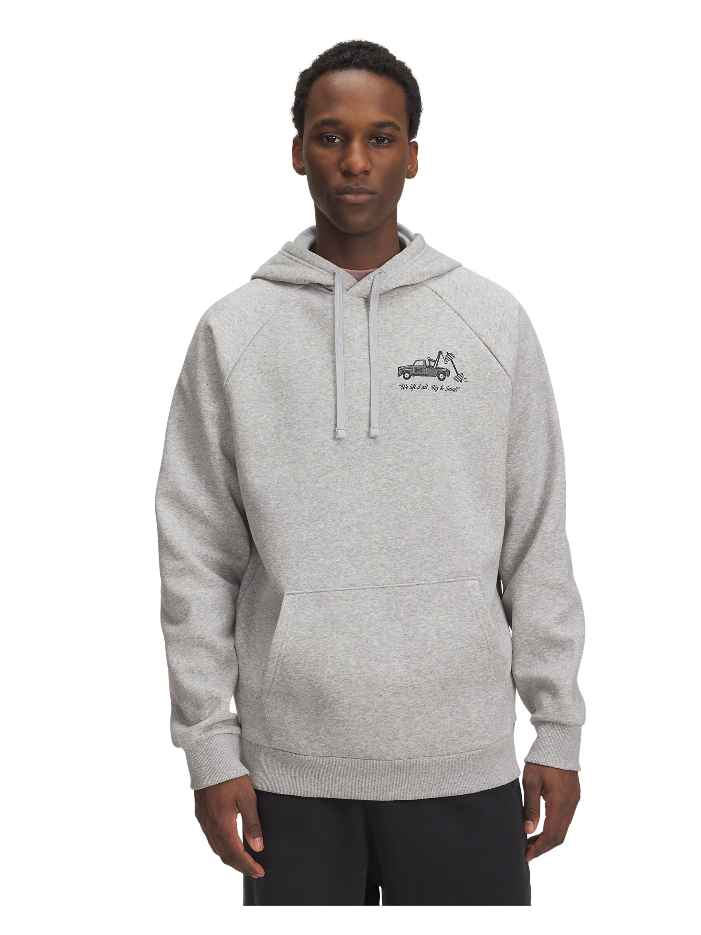 UNDER ARMOUR Sports sweatshirt in Grey