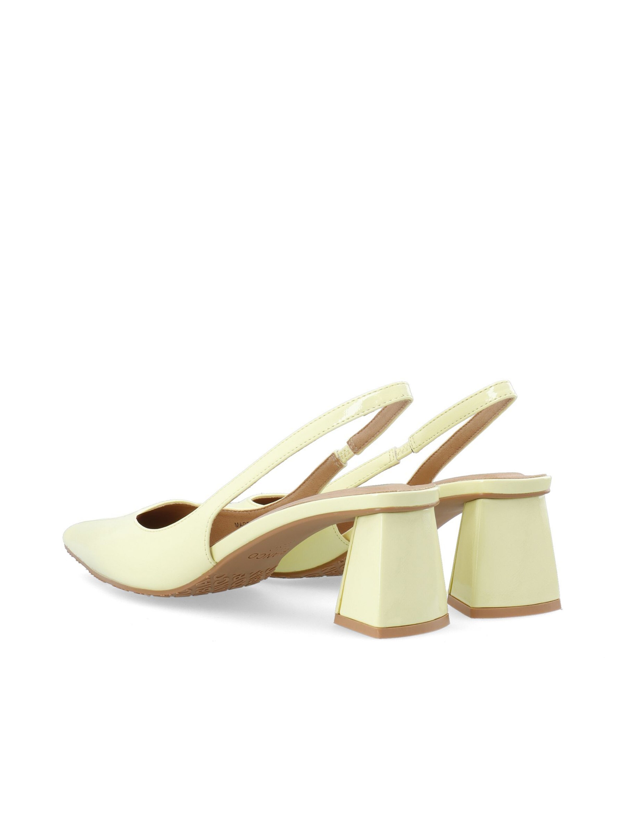 Bianco Slingpumps 'Maralyn' in Gelb