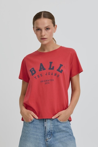 Ball Shirts 'Bamaldini' i rød: forside