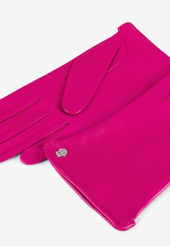 Roeckl Full Finger Gloves 'New York' in Pink