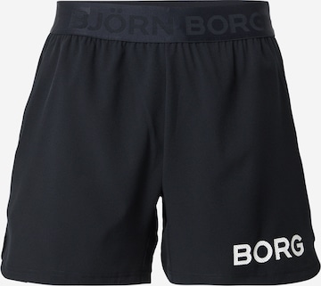 BJÖRN BORG Spordipüksid, värv must: eest vaates