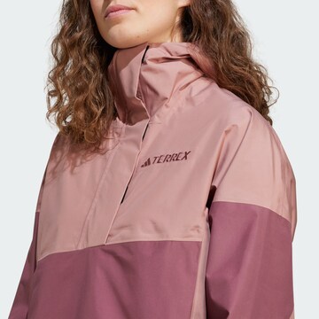 ADIDAS TERREX Outdoor jacket 'Xploric' in Pink