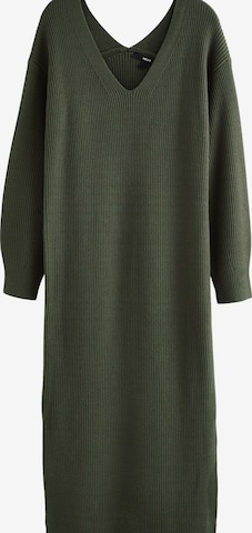 Robes en maille Next en vert : devant