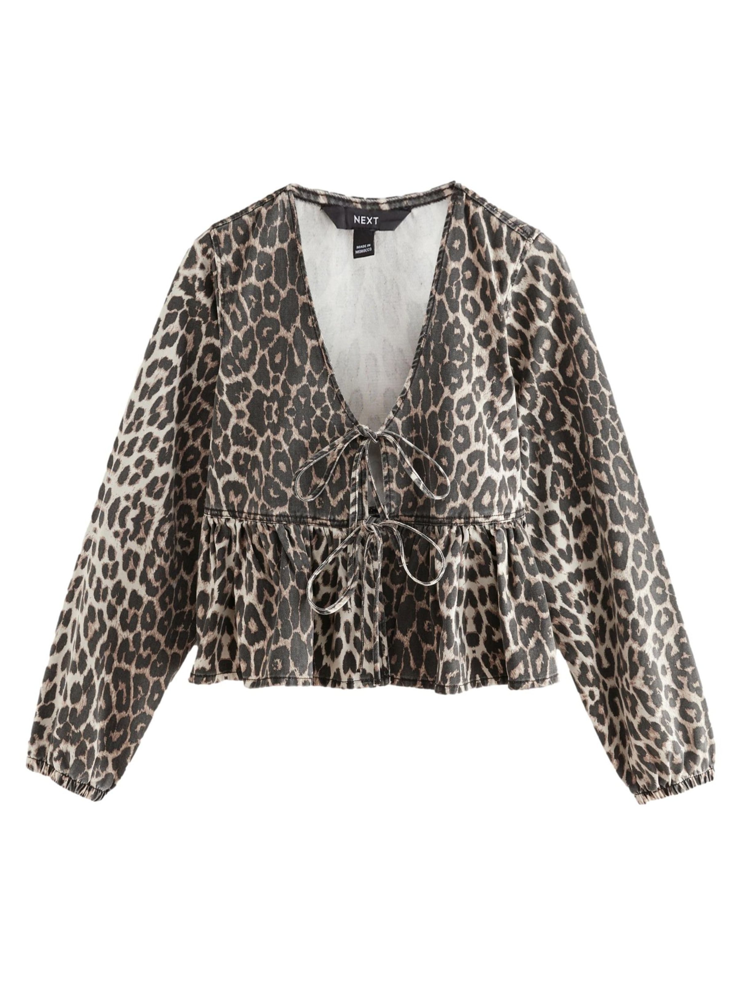 Next Blouse in Brown: front