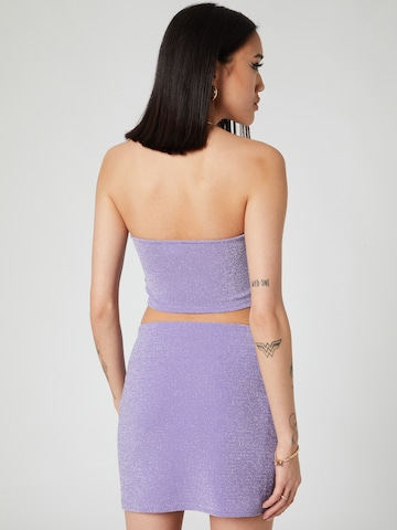 Hoermanseder x About You - Top 'Chiara' em roxo