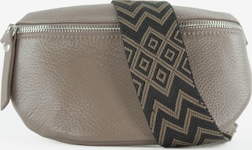 lePelou - Riñonera 'THEA small' en gris: frente