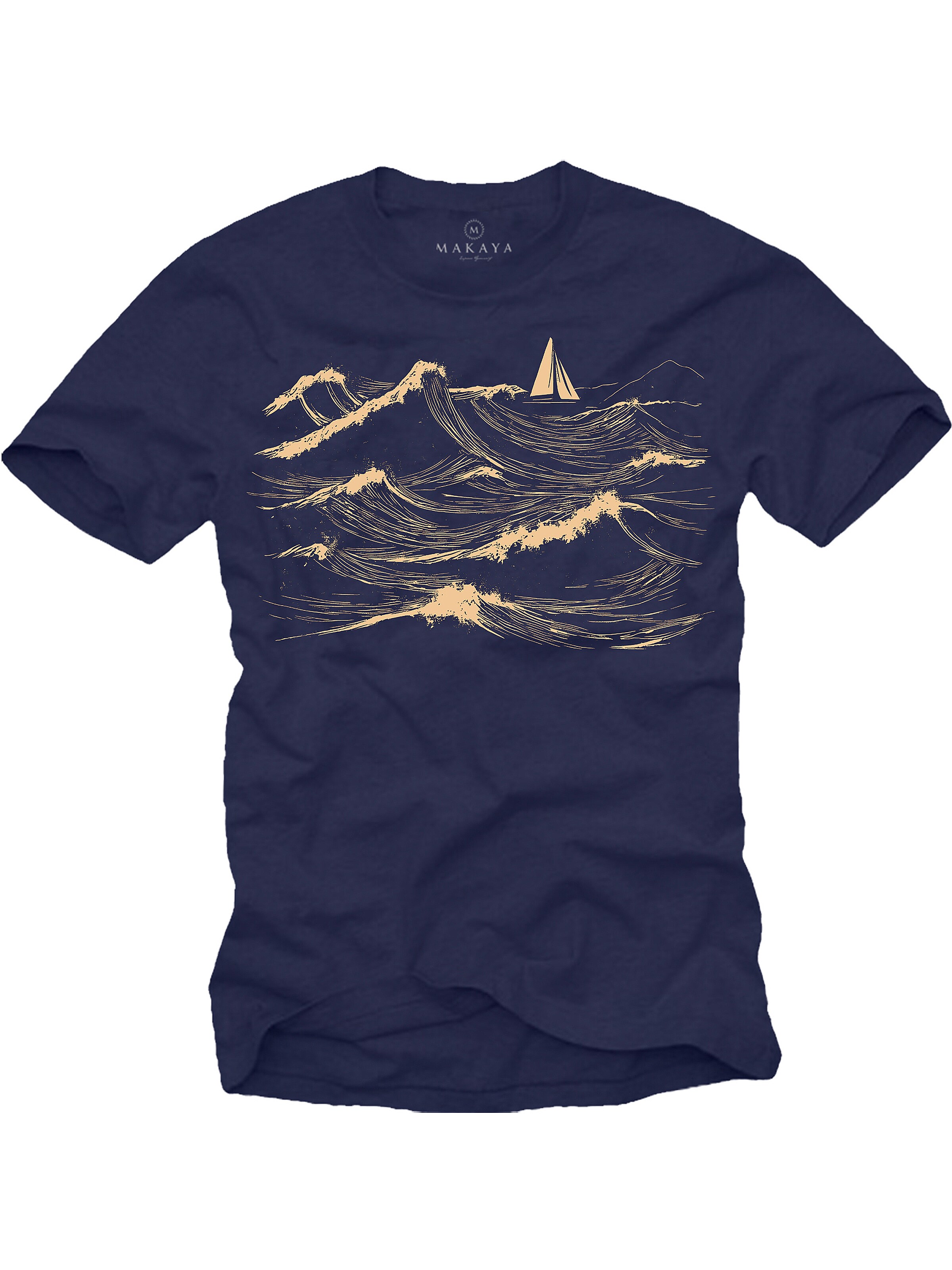 MAKAYA Shirt in Blue: front