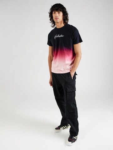 T-Shirt HOLLISTER en rose