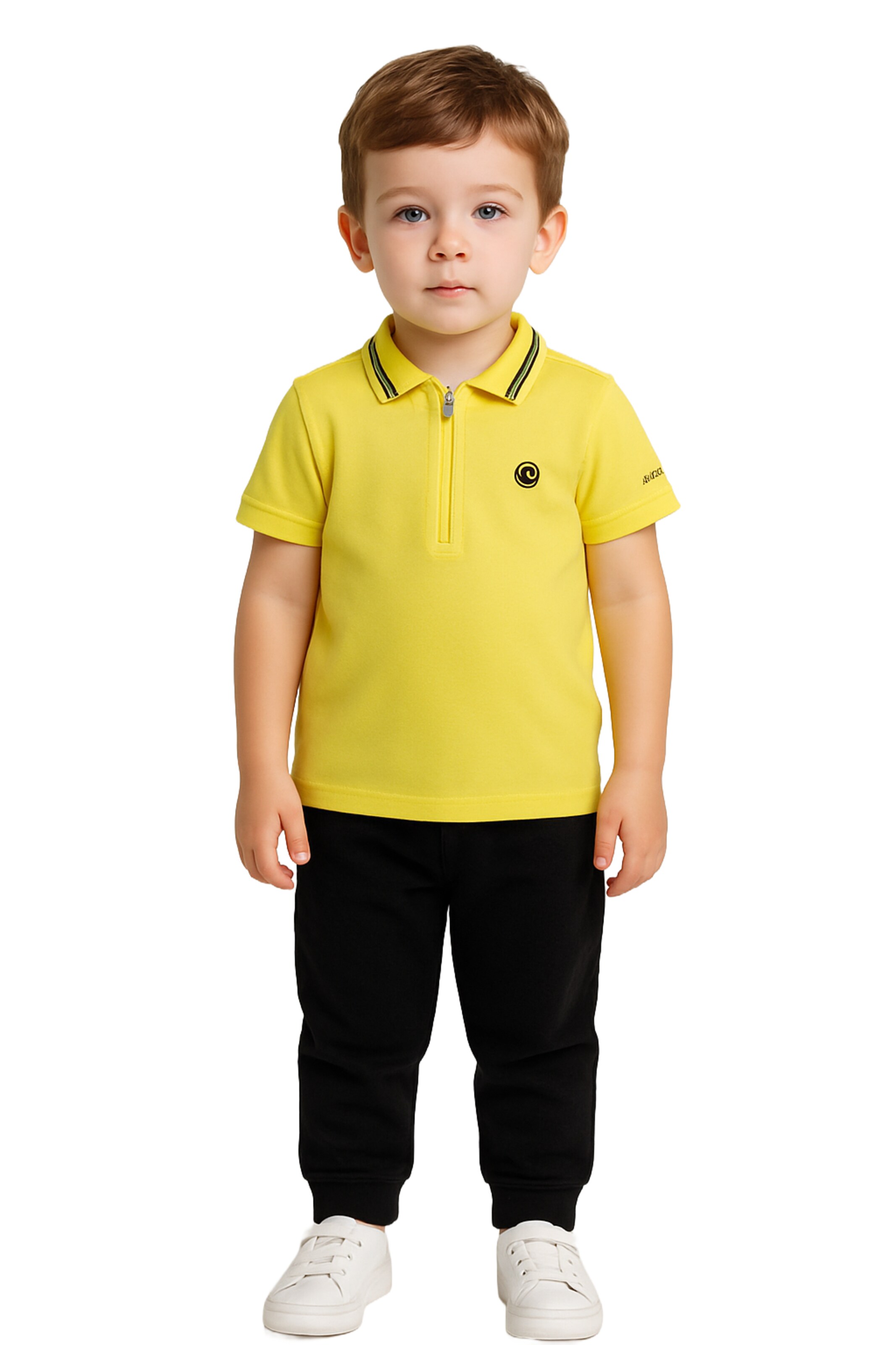 Panço Shirt in Geel: voorkant