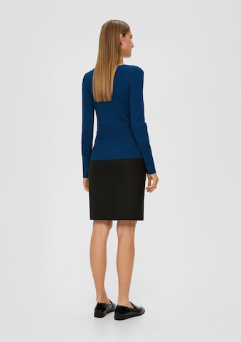 s.Oliver BLACK LABEL Pullover in Blau